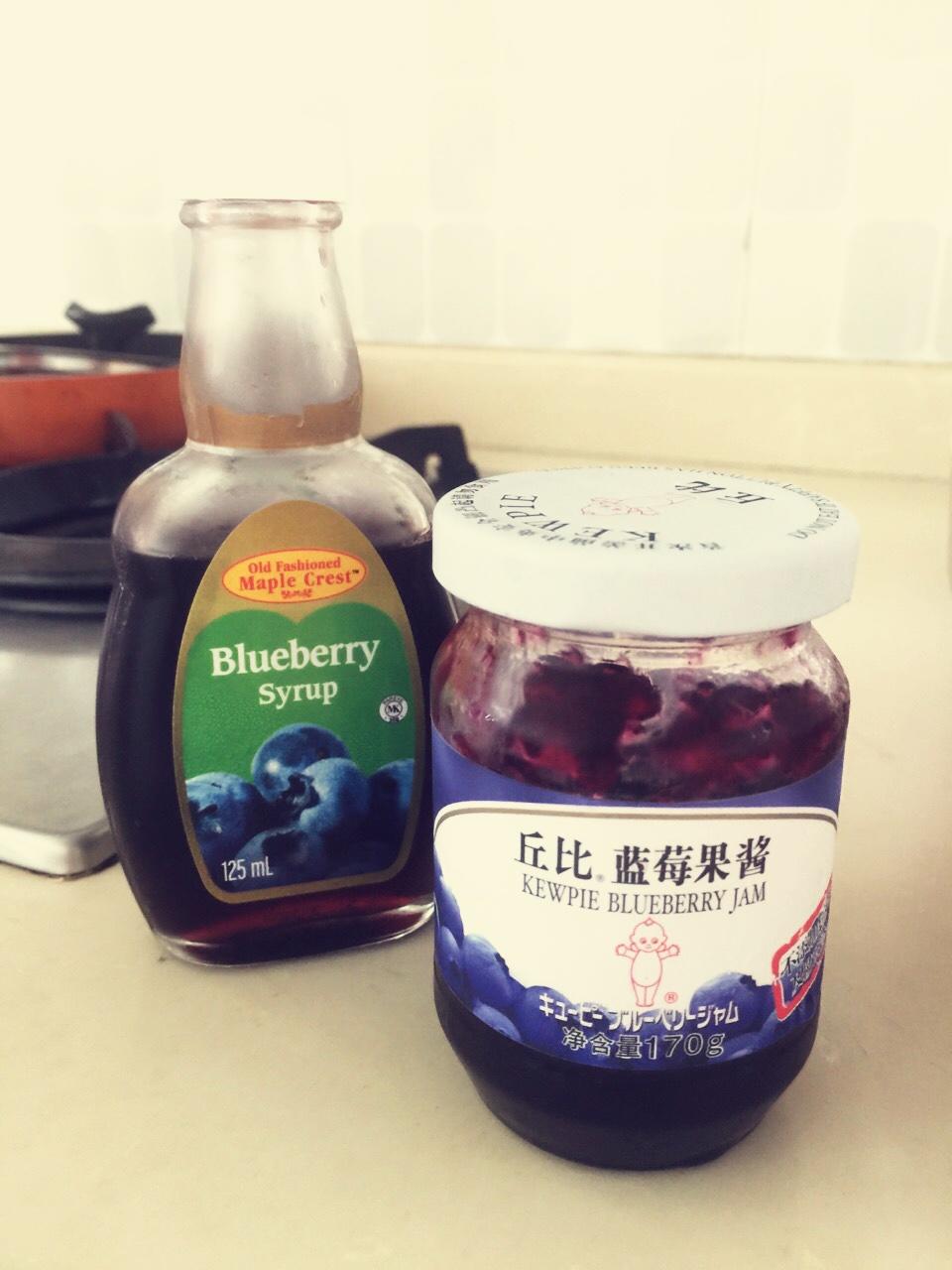 蓝莓酱松饼（日本森永松饼粉）的做法 步骤7