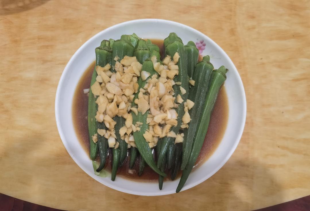 蒜蓉秋葵