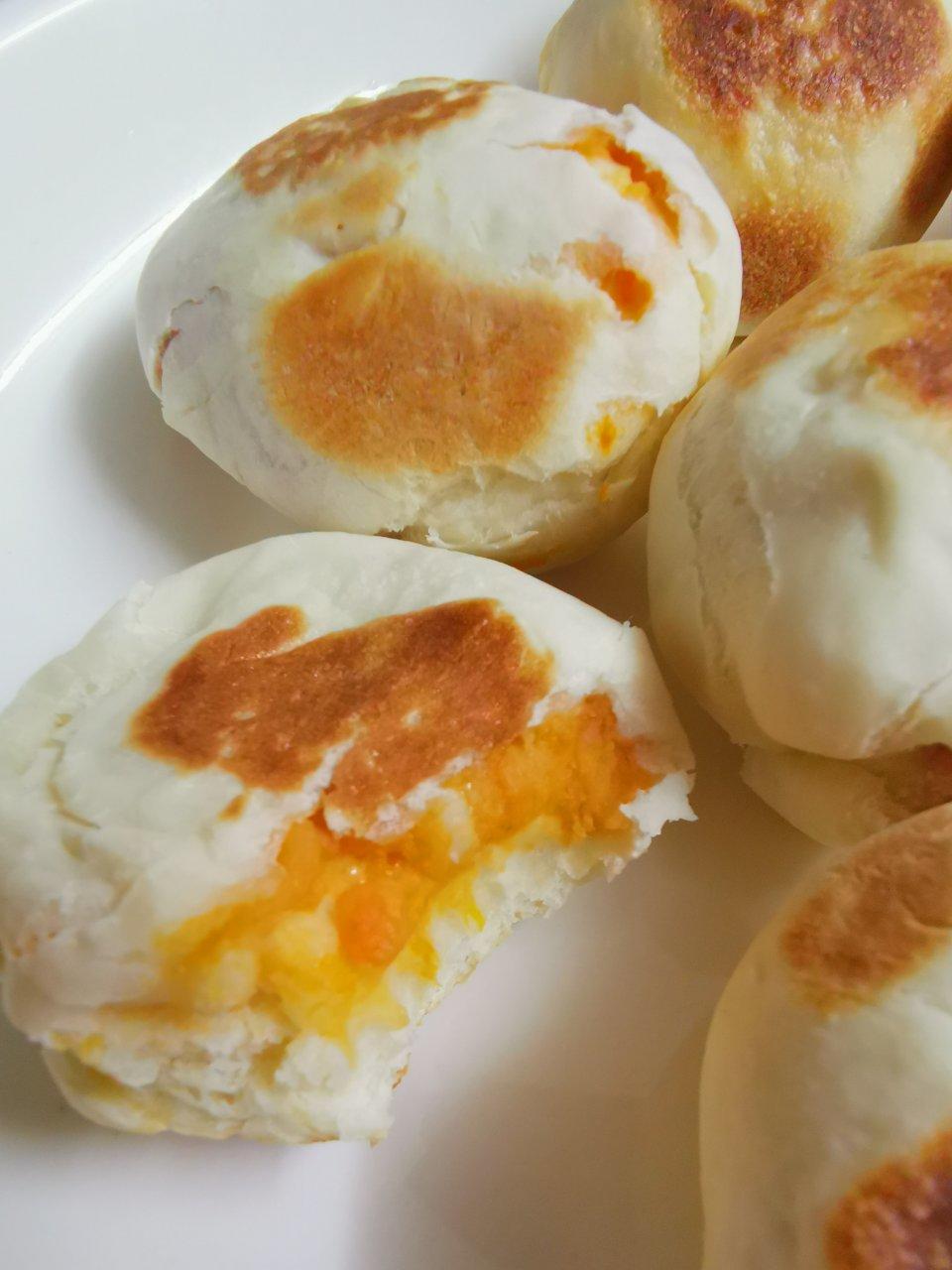 【紫薯饼】早餐|主食都是很健康美味～