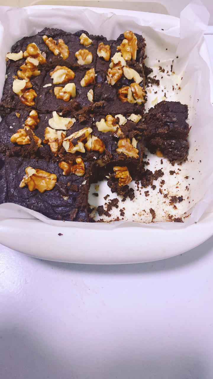 超浓厚软糖质地的布朗尼 - Fudgy Brownies (减糖版)