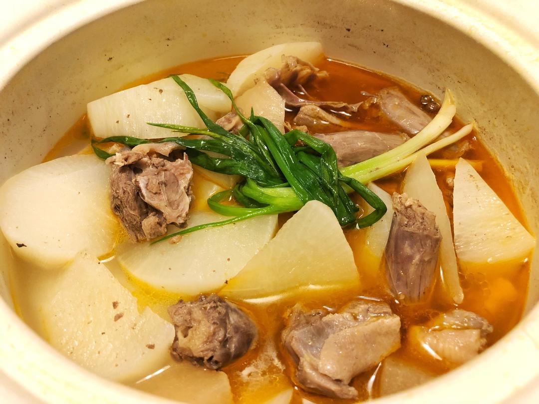 酸萝卜老鸭汤