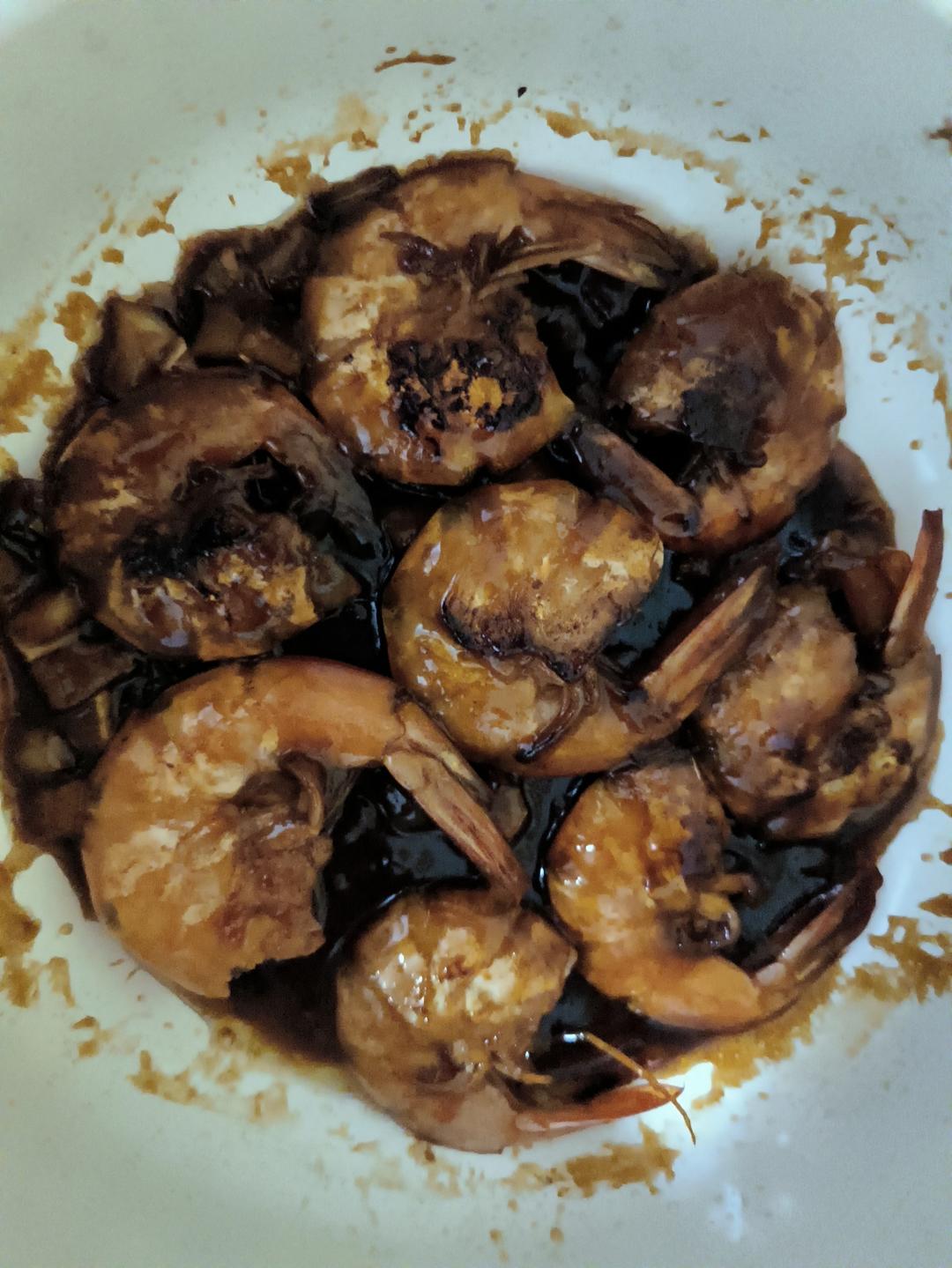 家庭版油焖大虾