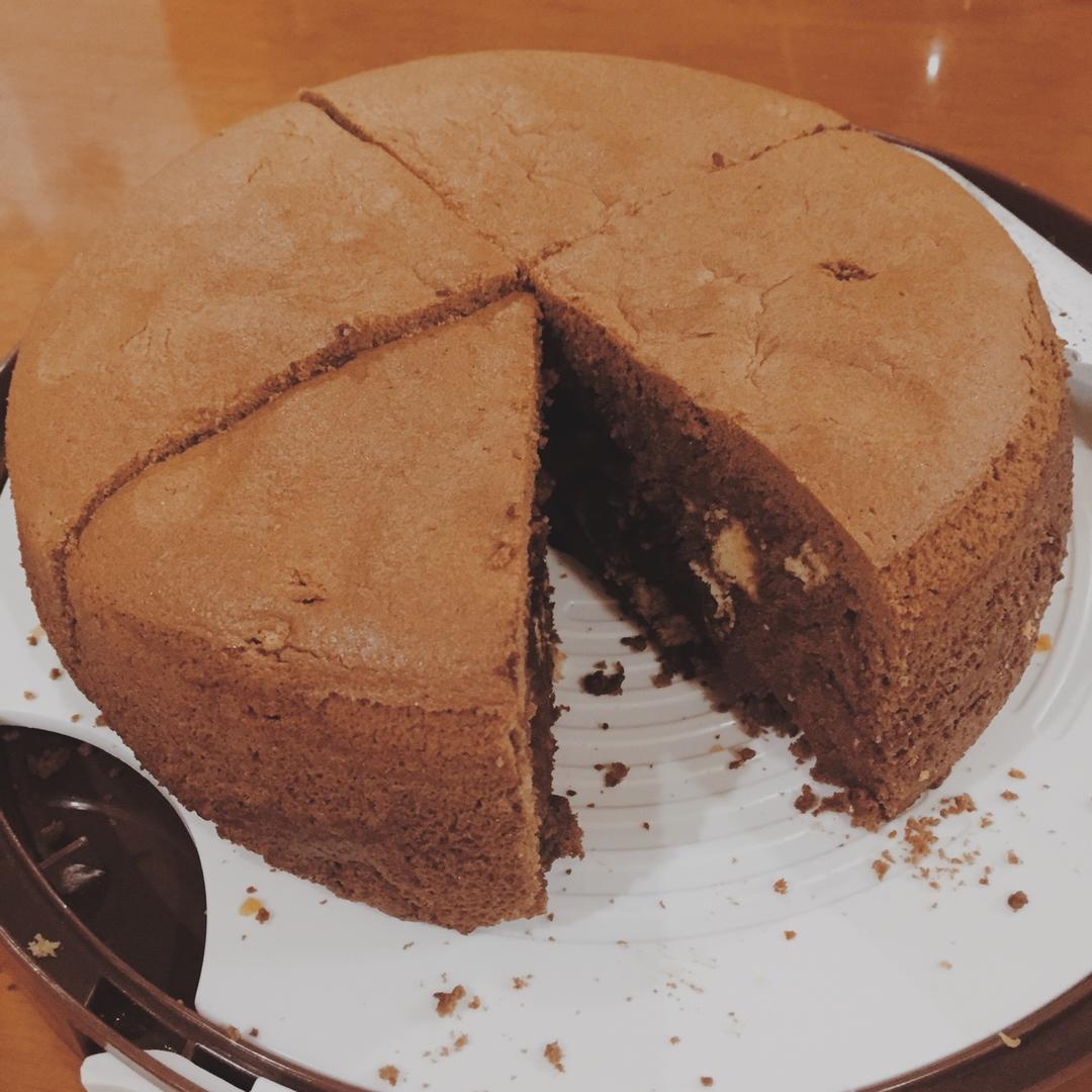 不消泡的巧克力戚风