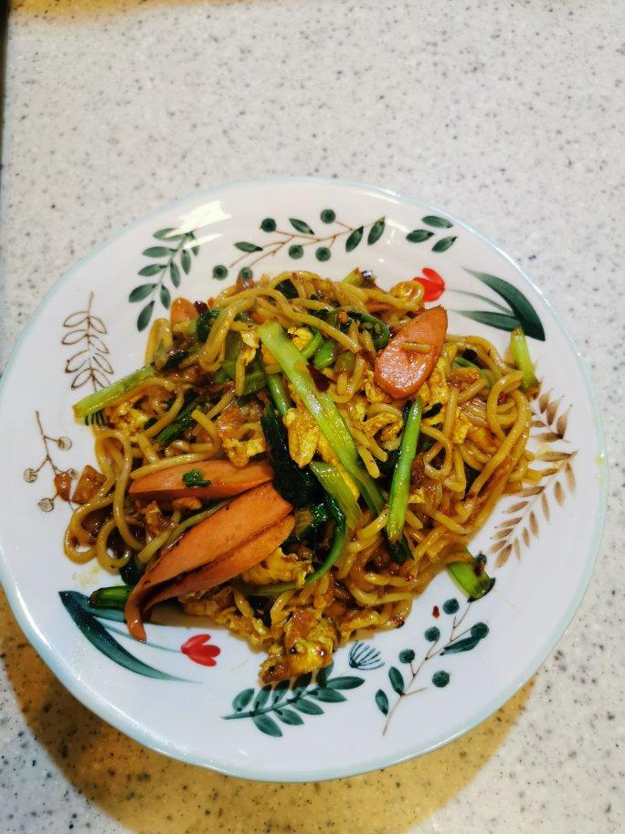 🍜最简单最好吃的家常炒面