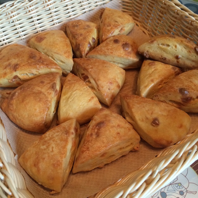 葡萄干司康（酵母版）