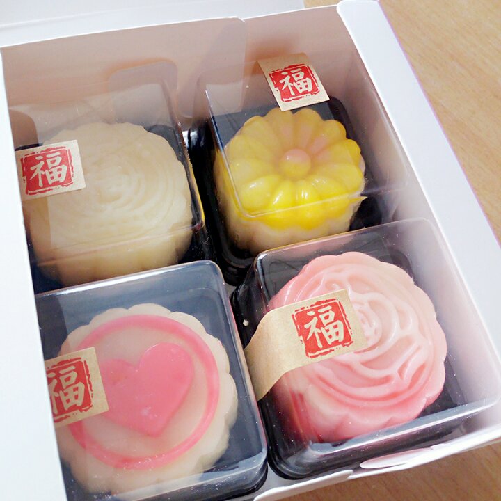 榴莲冰皮月饼的榴莲馅