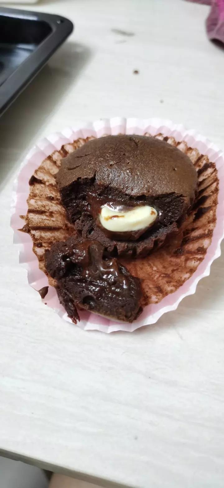 莫尼卡美食厨房：爆浆巧克力蛋糕