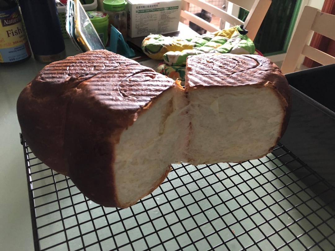 视频【醇奶吐司，超详细全过程】