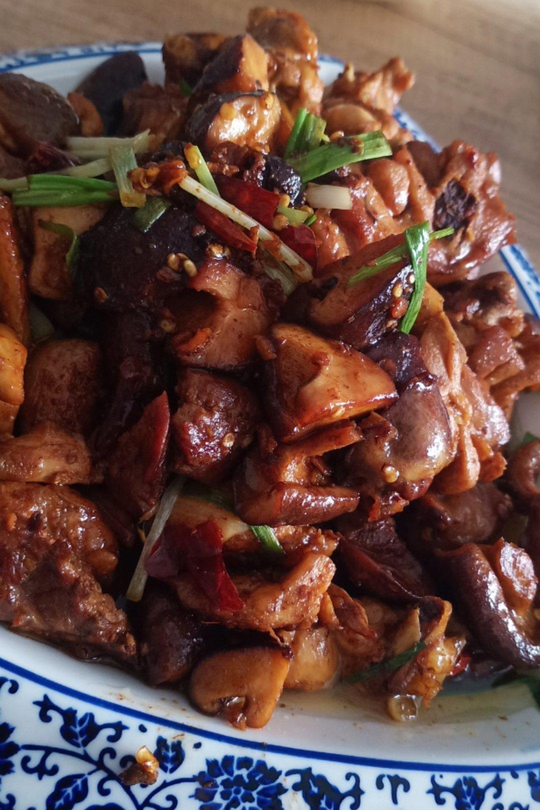 家常红烧鸡块