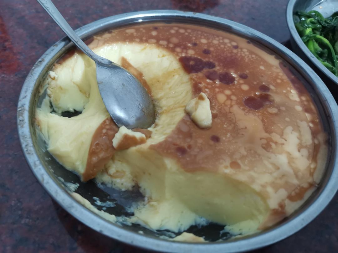 非常滑嫩的水蒸蛋～少气孔，几乎没有