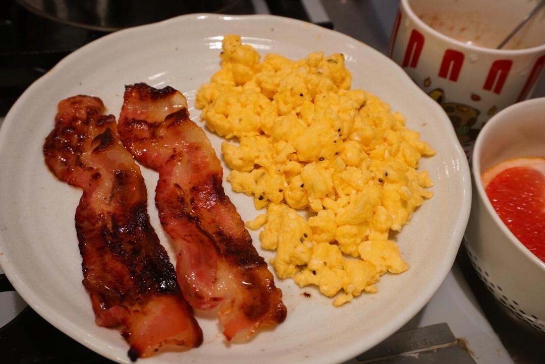 快手早餐-无油美式滑蛋（健身餐）