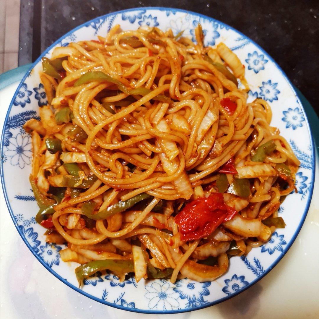 蔬菜炒面