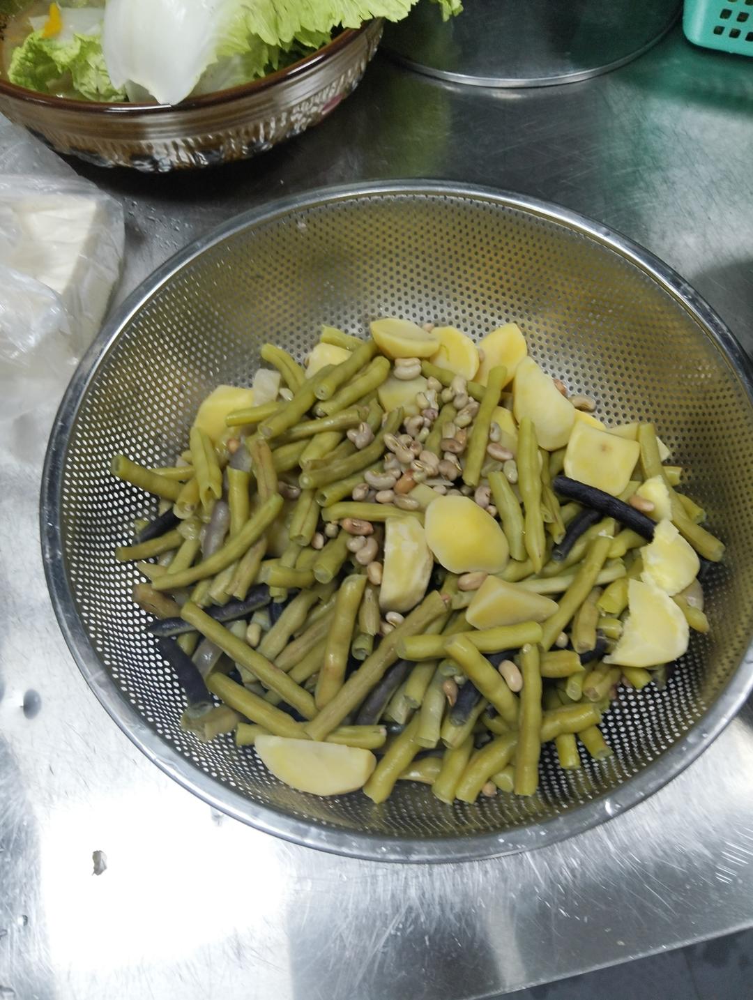 四季豆土豆