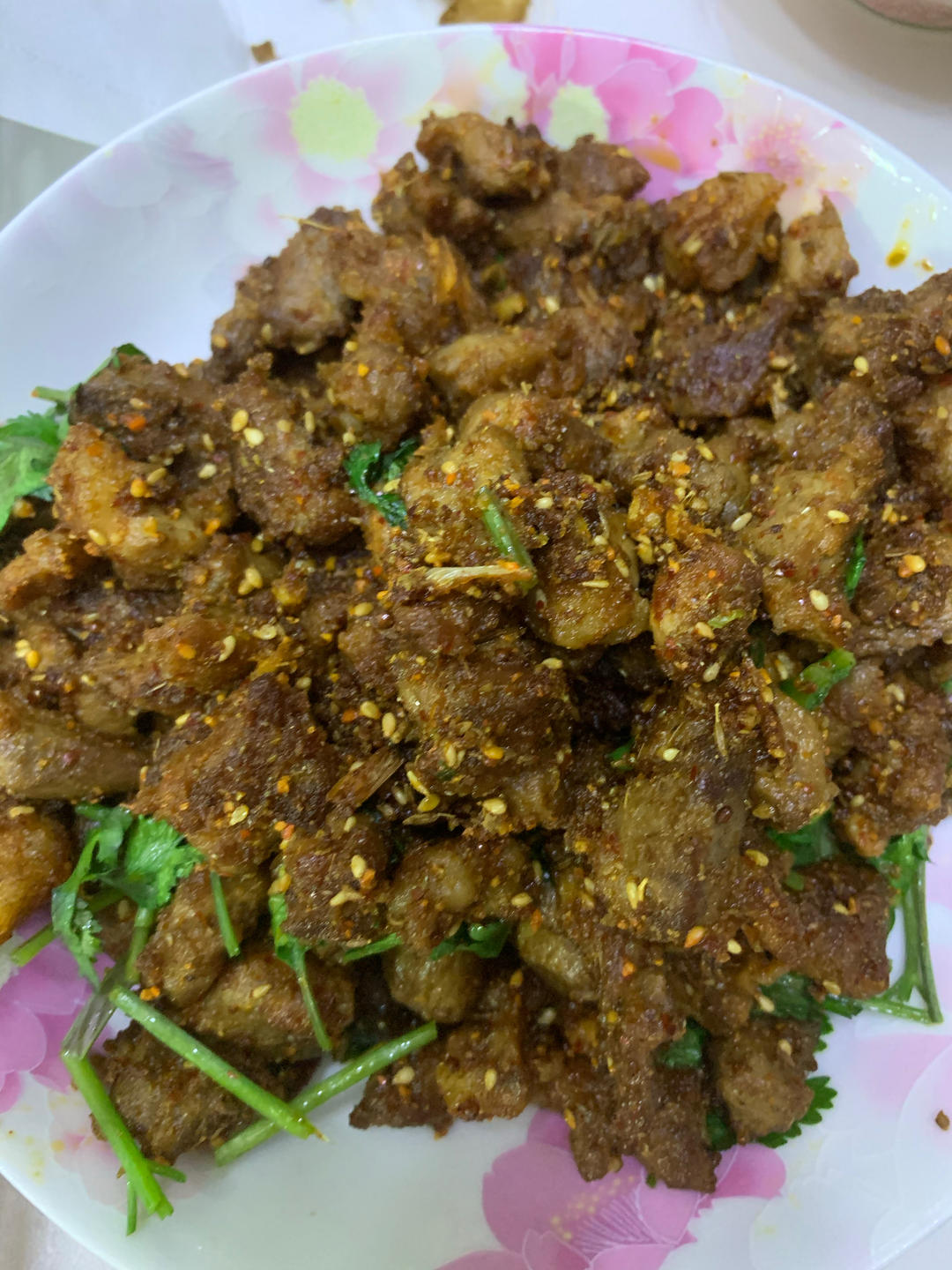 吃不到膻味的比烧烤更好吃的孜然羊肉🐏