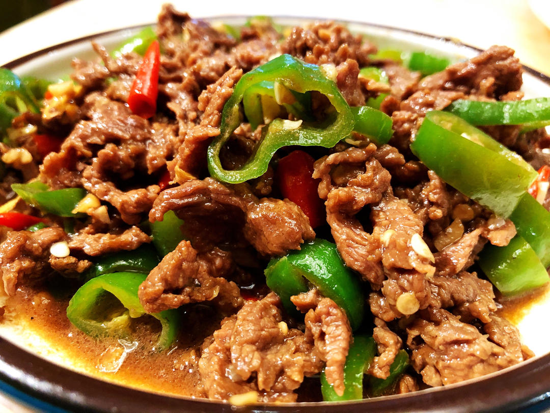 小炒牛肉