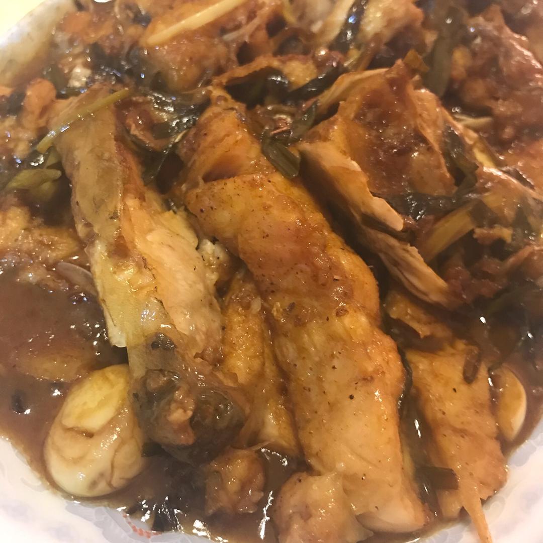 红烧鱼块