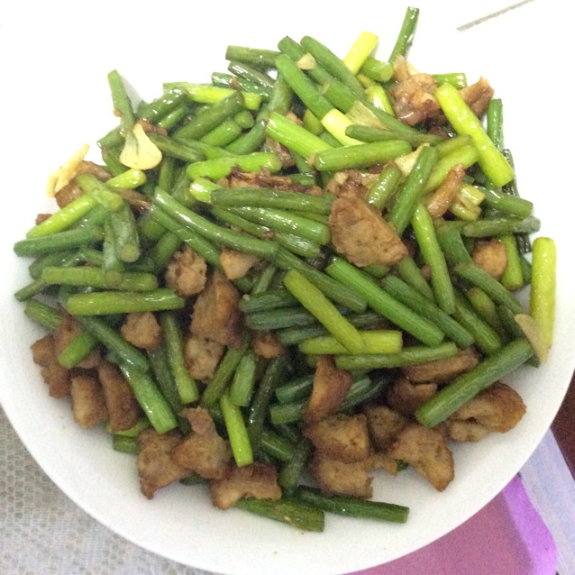 蒜薹炒肉