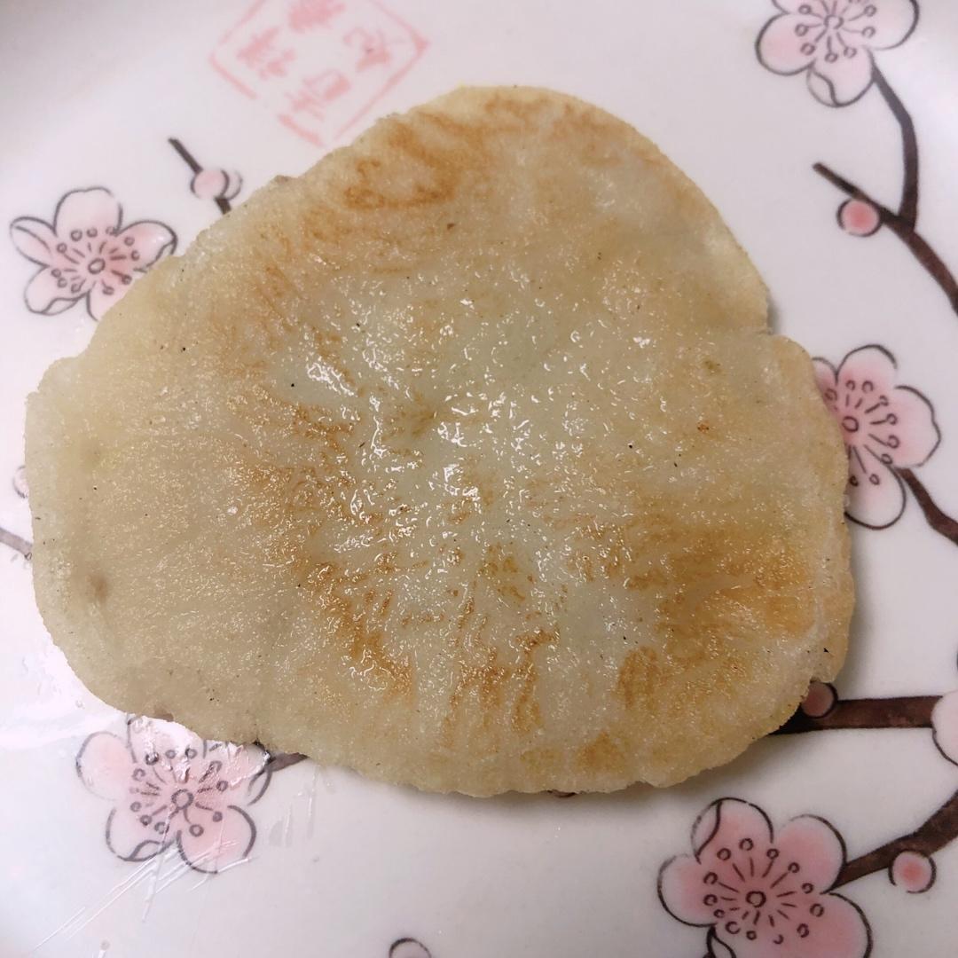 菜鸟也会的糯米粉煎饼