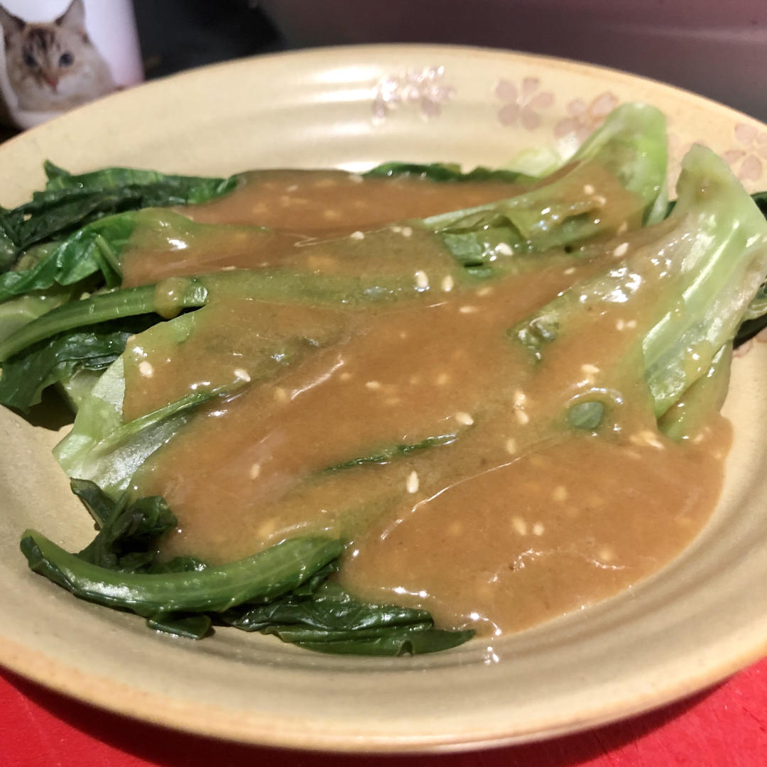 麻酱油麦菜