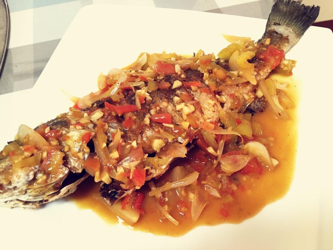 小董仔做的酸甜五柳鱼