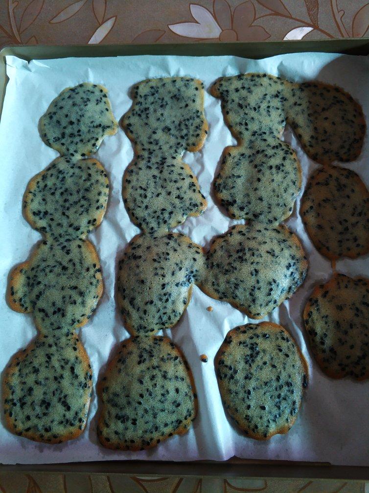 蛋白芝麻薄脆饼—消耗蛋白最好的方法