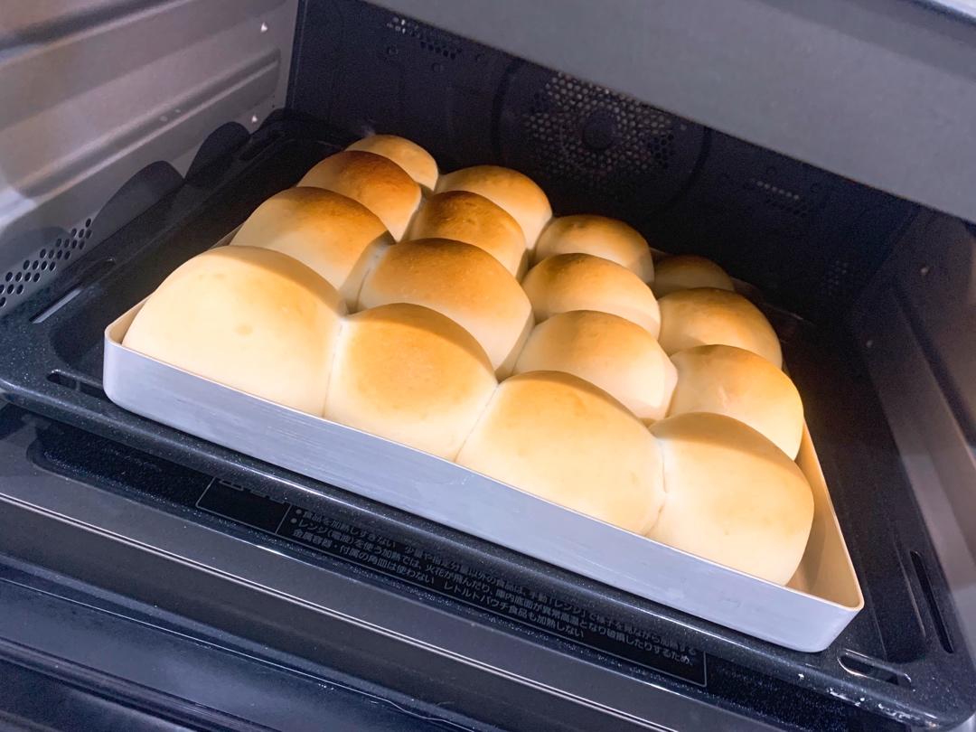 奶黄小餐包-一次发酵超好吃（附快手奶黄馅制作方法）