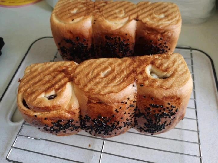 葡萄干牛奶吐司（消化淡奶油）