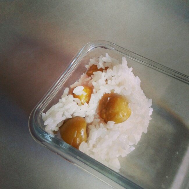 原味栗子饭