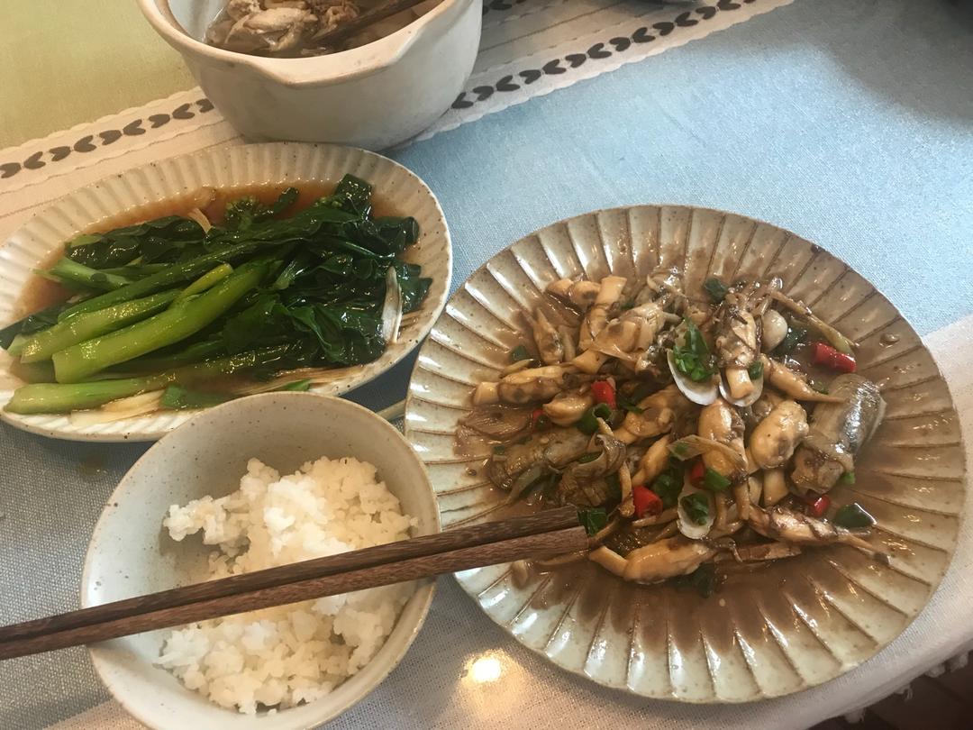 绝味爆炒蛏子（好吃到流泪）