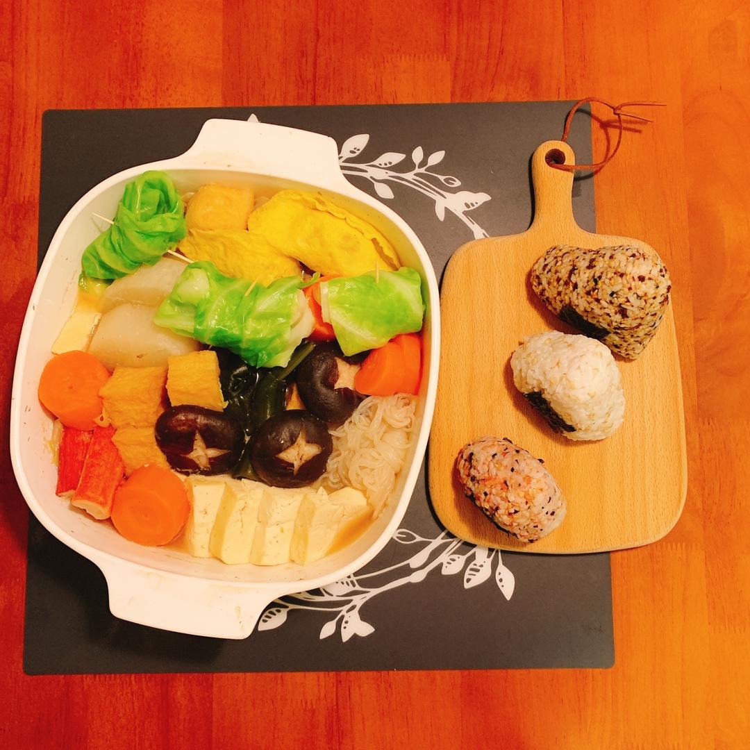 关东煮：日式高汤、甜不辣、福袋制作【曼食慢语】