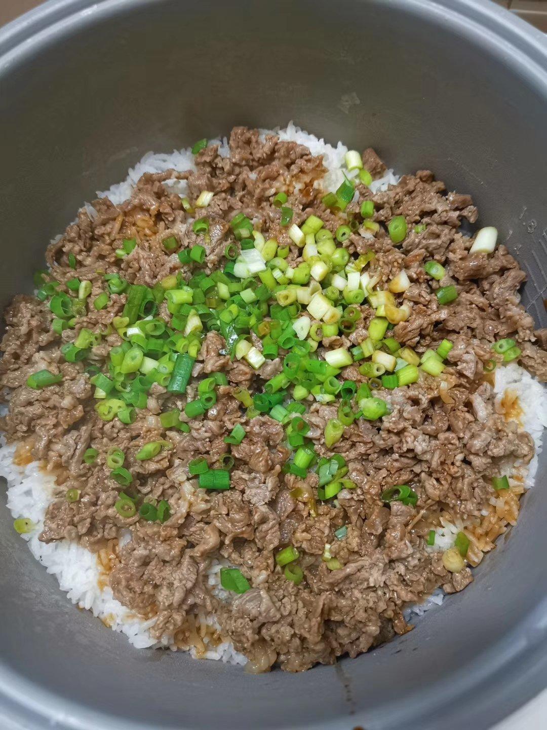 电饭锅自创手抓羊肉饭