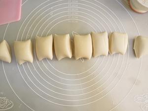 网红奶香红枣花卷❤️松软香甜❗️造型馒头一次发酵法（内附花卷手法视频）的做法 步骤5