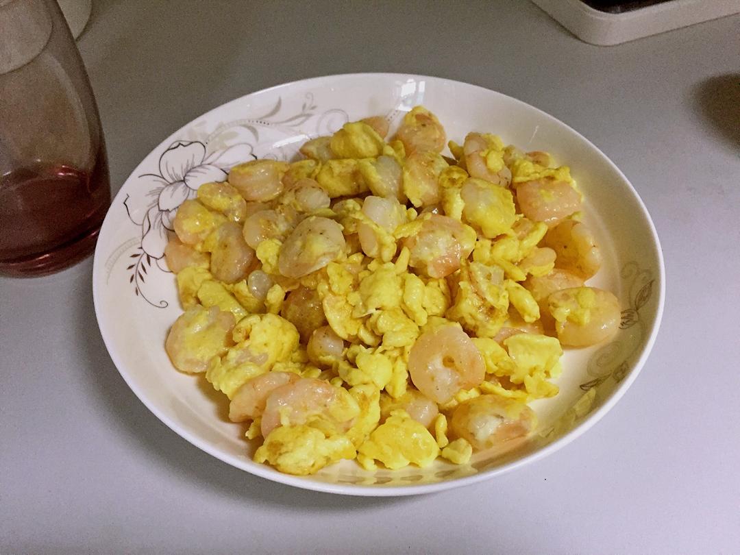 虾仁滑蛋
