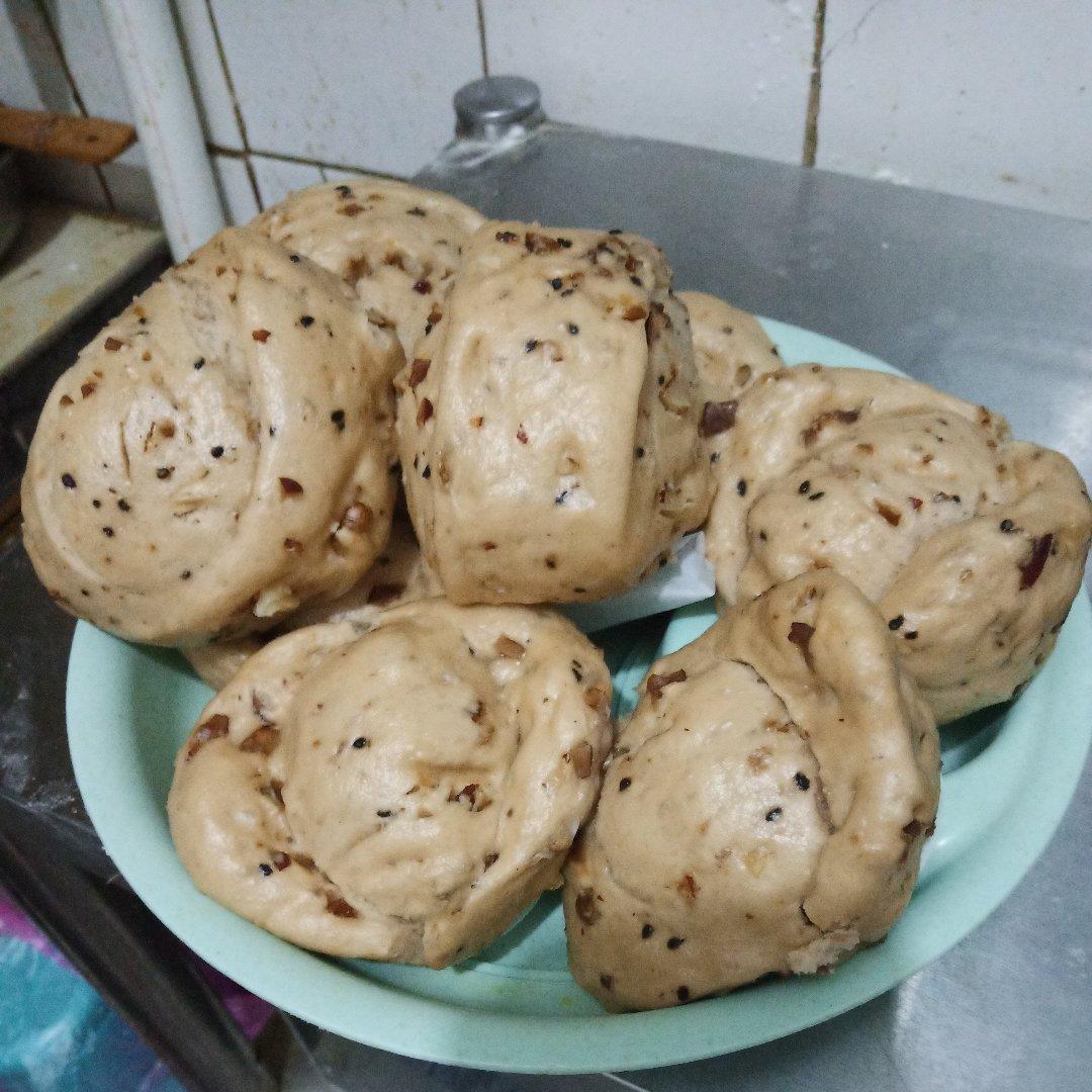 养生红糖红枣馒头