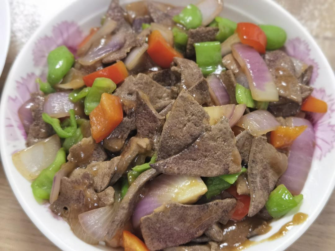 嫩炒猪肝