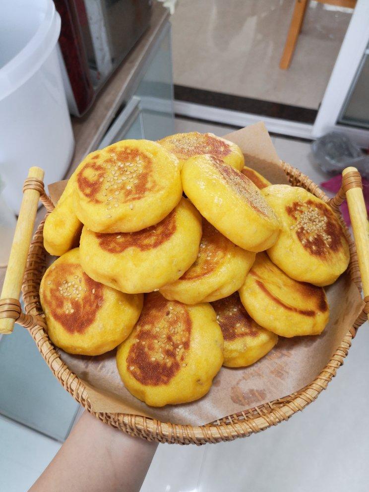 南瓜发面饼