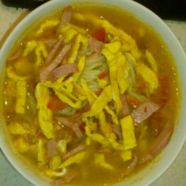 西红柿鸡蛋疙瘩汤