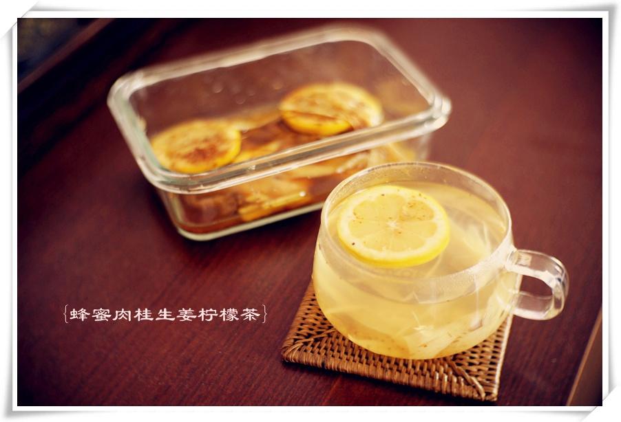 蜂蜜肉桂生姜柠檬茶