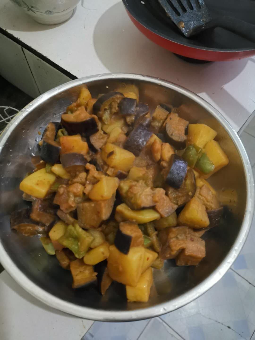 土豆烧茄子