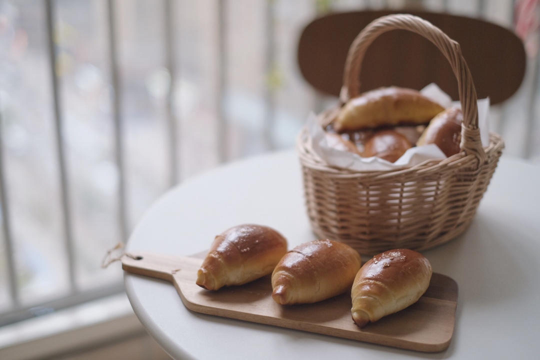 日式海盐可颂（咸可颂）-无需开酥，零失误的网红面包