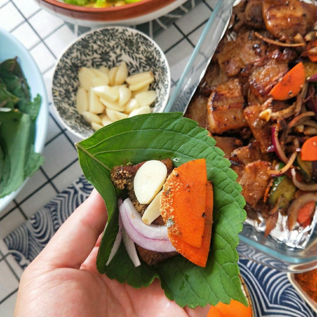 正宗韩式烤五花肉(媲美烤肉馆的)