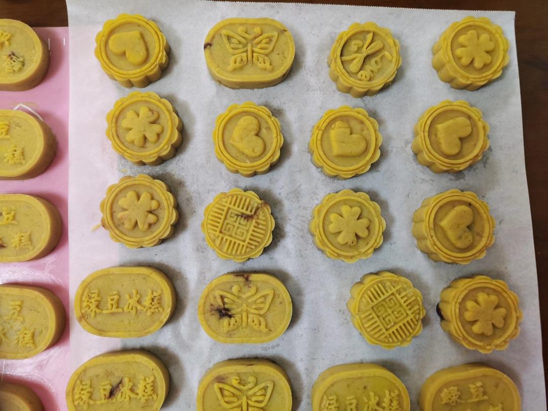 省时简易绿豆糕-免泡豆免过筛