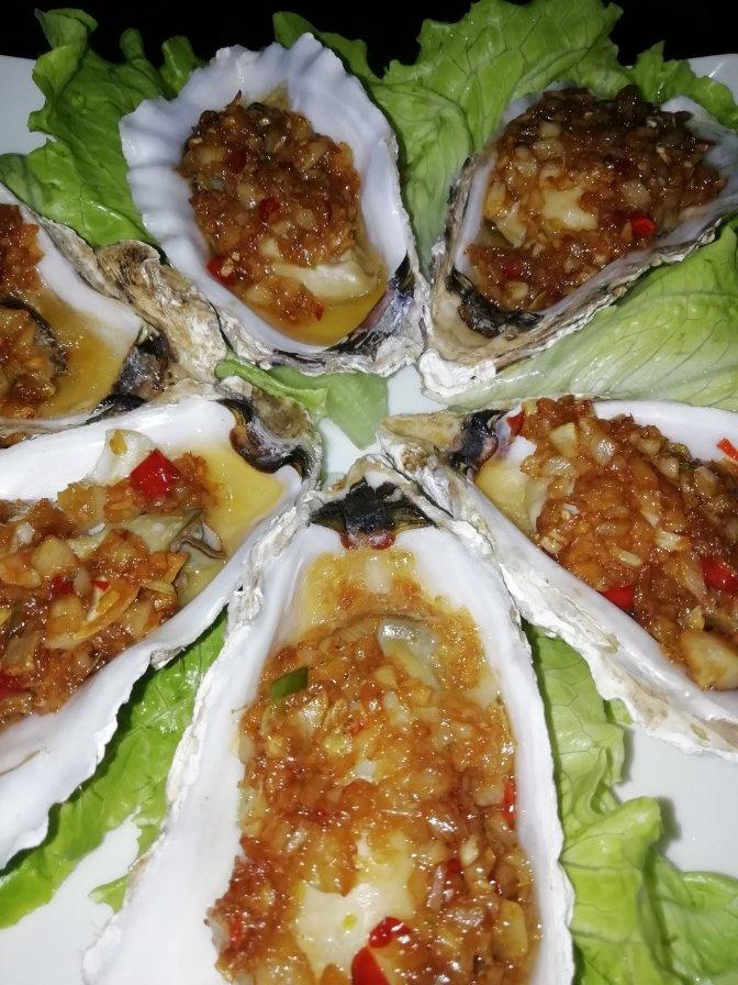 蒜蓉烤生蚝（烤箱版首发）