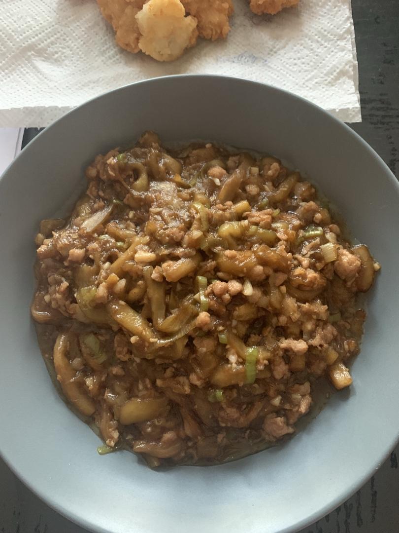 茄子不油炸的肉末茄子（好吃到💃💃👍👍）