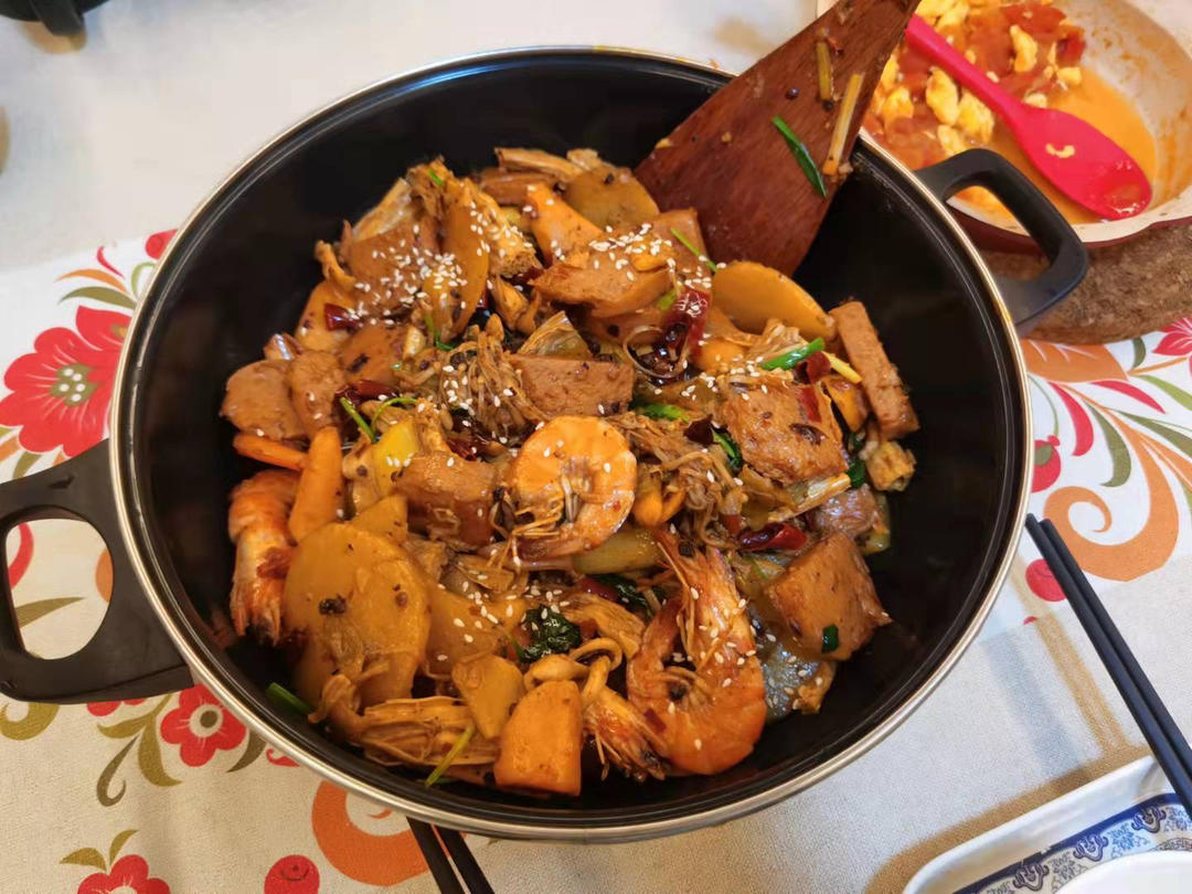 家庭聚会被赞爆的～麻辣香锅 今天这道菜太给撑场面了