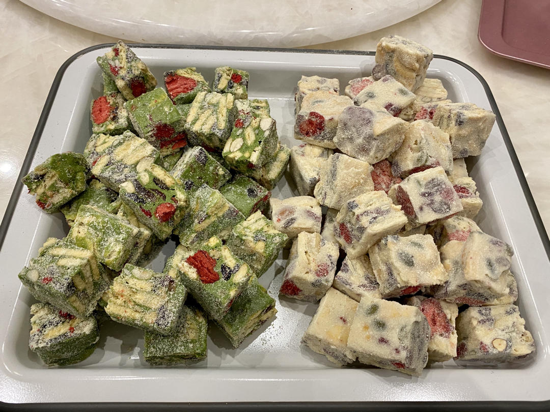 冻干草莓🍓雪花酥