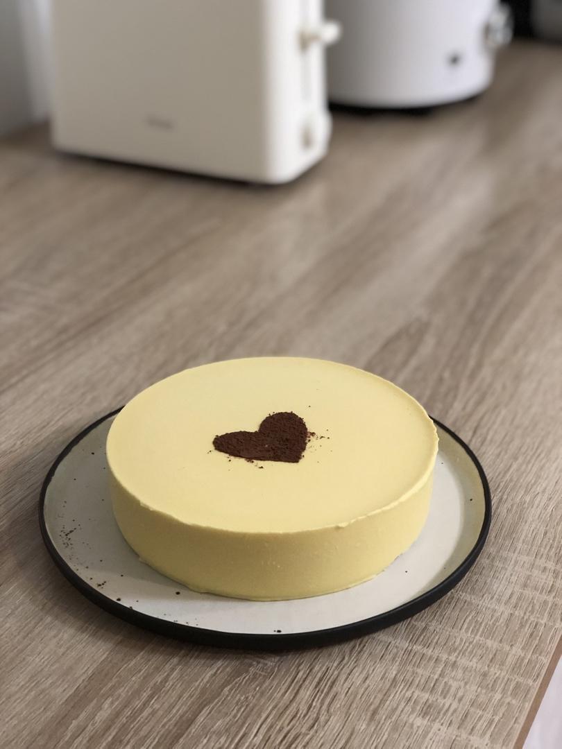 南瓜乳酪慕斯蛋糕（6寸/少糖/无淡奶油/无黄油）