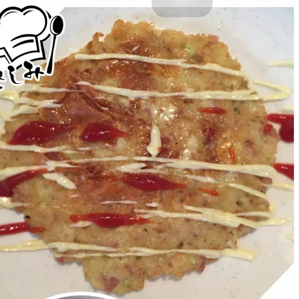 猪肉白菜大葱煎饼