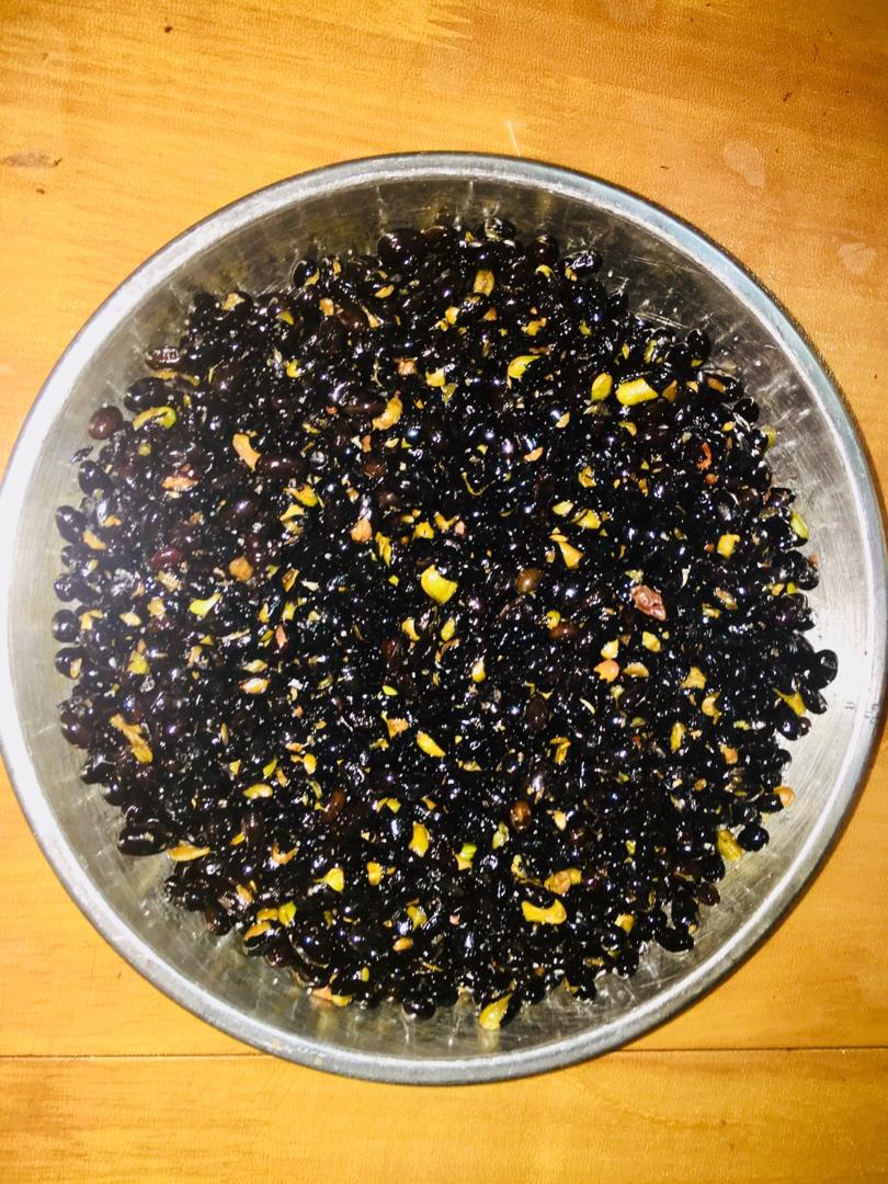 淇梅做的香酥黑豆烤黑豆