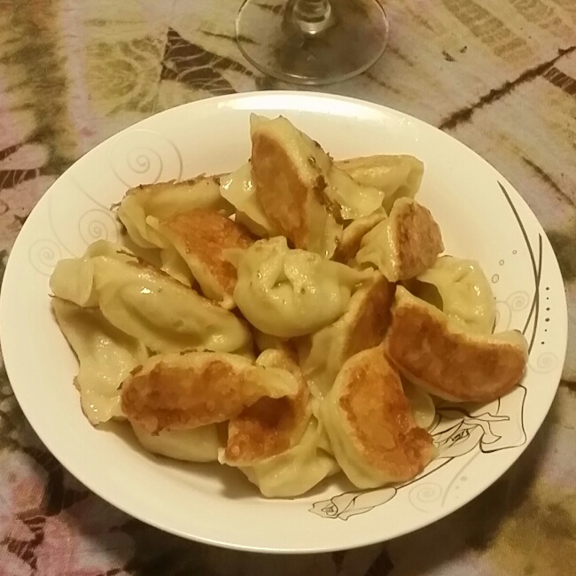 迎“冬至”的【南瓜尖椒水饺】